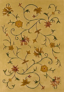 Autumn - Tan / Gold Rug : Contemporary Tufted Collection - Photo Museum Store Company