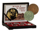 Genuine Blood of the Romanovs: Box of 6 of the Last Russian Coins Issued by the Romanov Dynasty  : Authentic Artifact - Museum Company Photo