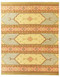 Santa Fe - Antique Blue / Rust Rug : Wool Flat Weave Collection - Photo Museum Store Company