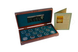 Genuine Christianity Through The Ages: Box of 14 Coins In Bronze And Silver  : Authentic Artifact - Museum Company Photo