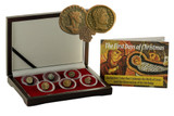 Genuine First Days of Christmas: Box of 6 Ancient Coins Pertaining to the Nativity of Jesus Christ  : Authentic Artifact - Museum Company Photo