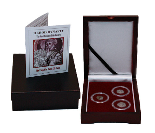 Genuine Herod Dynasty Box: The First Villains of the Gospels  : Authentic Artifact - Museum Company Photo