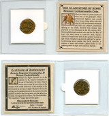 Genuine Roman Centenionalis Constantius II Mini : Authentic Artifact - Museum Company Photo