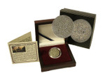 Genuine Tibet : The Silver Ga-Den Tangka Box  : Authentic Artifact - Museum Company Photo