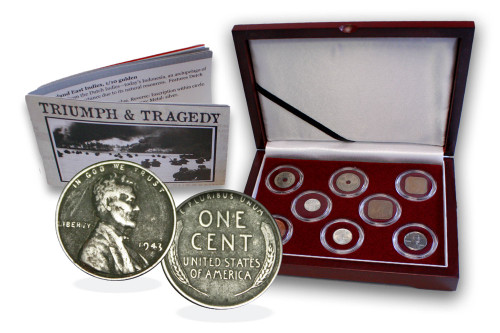 Genuine Triumph & Tragedy Box: The Second World War Pacific Theater (WWII)  : Authentic Artifact - Museum Company Photo