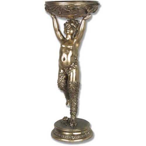 Pan Planter Cast Bronze - Museum Replica Collection Photo