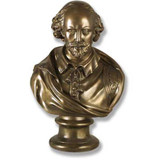 William Shakespeare Bust - Cold Cast Bronze - Museum Replicas Collection Photo
