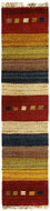 Rambler - Brick / Gold Rug : Hemp Flat Weave Collection - Photo Museum Store Company