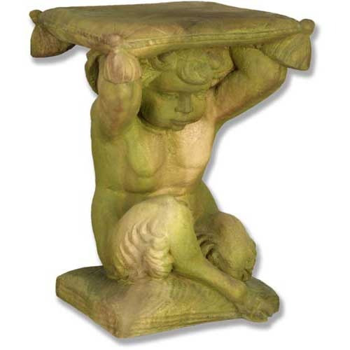 Pan Boy Holding Pillow Statue - Museum Replica Collection Photo