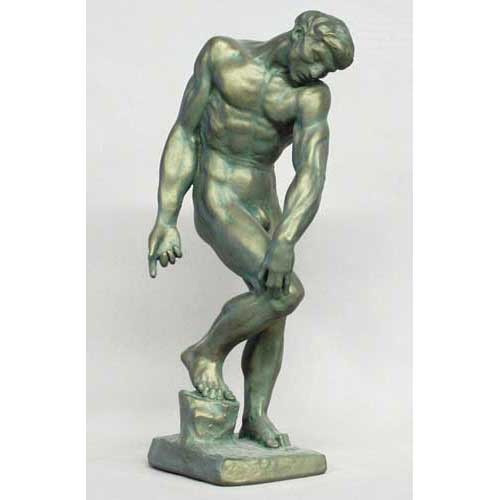 Adam By Auguste Rodin Statue - Museum Replicas Collection Photo