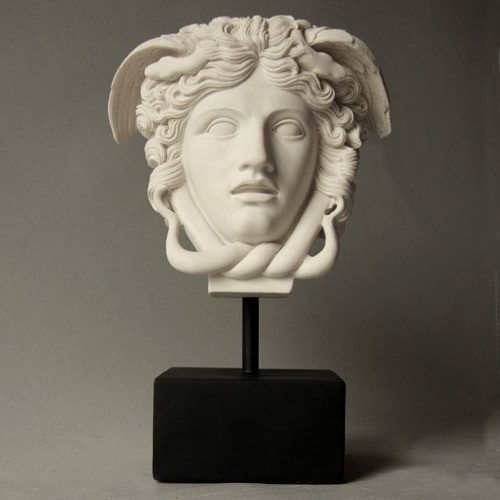 Medusa Head On Base - Museum Replica Collection Photo