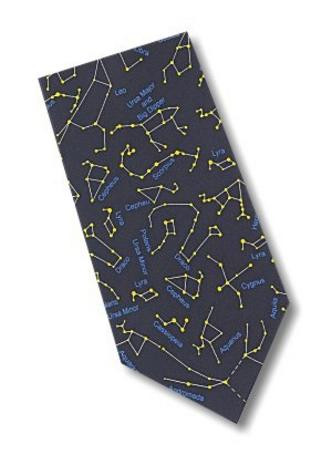 Museum Designs Constellations Necktie : Ties, Neckware & Historic Appearal - Photo Museum Store Company
