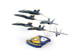 F/A-18 Blue Angels 6 Plane Formation 1/72  - US Navy Blue Angels - Museum Company Photo