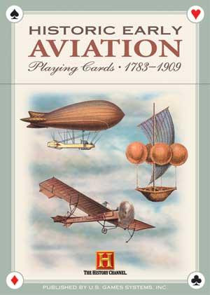 Historic Early Aviation Playing Cards From 17831909 - Photo Museum Store Company