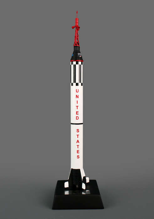 Mercury Redstone Rocket 1/72  - Space Vehicle - Museum Company Photo