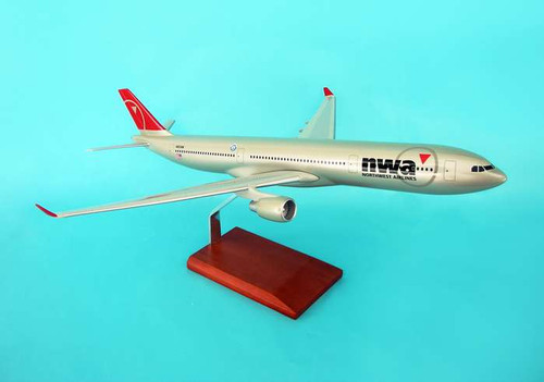 Northwest A330-300 1/100 New Livery  - Northwest Airlines (USA) - Museum Company Photo