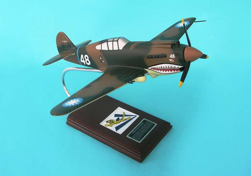 P-40b Warhawk 1/24 As Flown By Tex Hill 1/24  - United States Air Force (USA) - Museum Company Photo