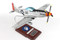 P-51d Mustang Silver Old Crow 1/24  - United States Air Force (USA) - Museum Company Photo