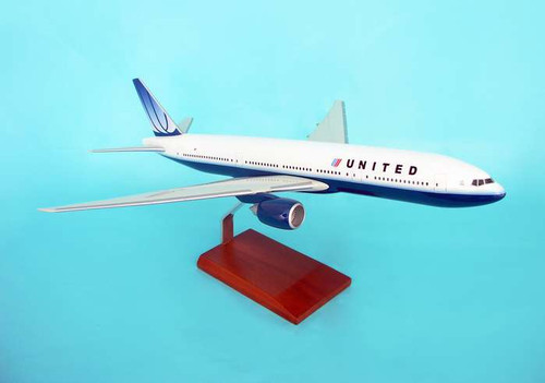 United 777-200 1/100 2009 Livery  - United Airlines (USA) - Museum Company Photo