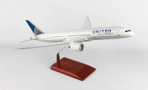 United 787-9 1/100 - United Airlines Post CO Merger - Museum Company Photo