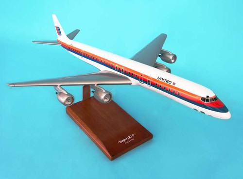 United DC-8-71/73 1/100  - United Airlines (USA) - Museum Company Photo