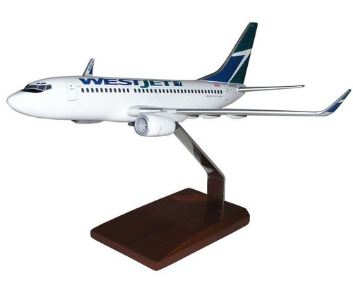 Westjet B737-700 W/Winglets 1/100 - WestJet (Canada) - Museum Company Photo