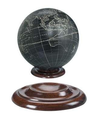 Globe Base, Wood and Vaugondy 7" - Photo Museum Store Company