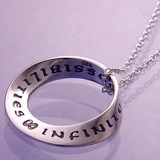 Infinite Possibilities Sterling Silver Necklace - Inspirational Jewelry Photo