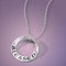 Blessed Sterling Silver Necklace - Inspirational Jewelry Photo
