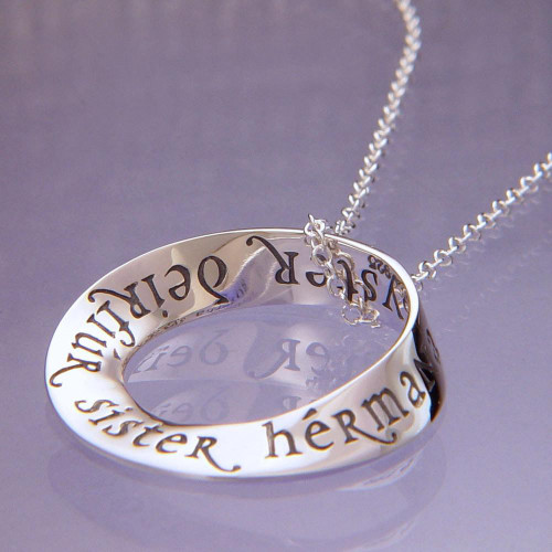 Sister Sterling Silver Necklace - Inspirational Jewelry Photo