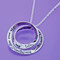 Stop All The Clocks Sterling Silver Necklace - Inspirational Jewelry Photo