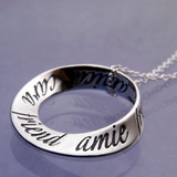 Friend Sterling Silver Necklace - Inspirational Jewelry Photo