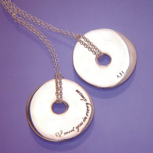 In Every Dream Sterling Silver Necklace - Inspirational Jewelry Photo