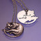 Da Vinci's Cat Sterling Silver Necklace - Inspirational Jewelry Photo