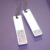 Mizpah Sterling Silver Key Chain - Inspirational Jewelry Photo