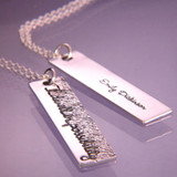 Dwell In Possibility Sterling Silver Necklace - Inspirational Jewelry Photo