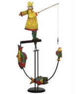 Fisherman - Balance Toy - Motion Art and Motion Sculpture - Photo Museum Store Company