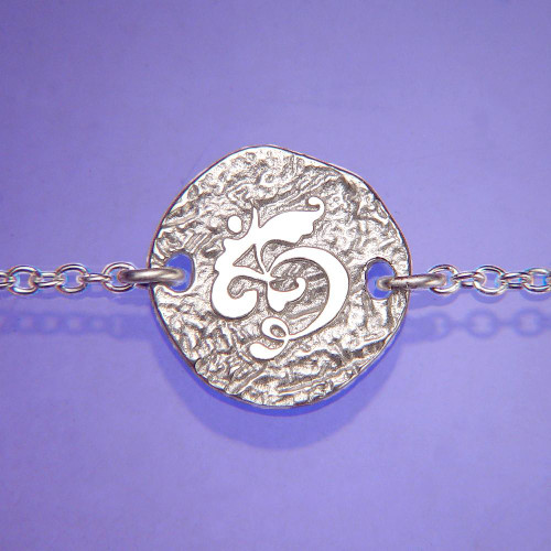 Om Sterling Silver Necklace - Inspirational Jewelry Photo