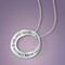Painting is Poetry Sterling Silver Necklace - Inspirational Jewelry Photo
