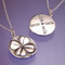 Four Leaf Clover Sterling Silver Necklace - Inspirational Jewelry Photo