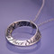 Peace Sterling Silver Necklace - Inspirational Jewelry Photo