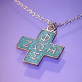 Life Cross Sterling Silver Necklace - Inspirational Jewelry Photo