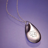 Heaven Sterling Silver Necklace - Inspirational Jewelry Photo