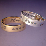 Gaelic: Love Now And Forever Sterling Silver Ring - Inspirational Jewelry Photo