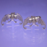 Bat Sterling Silver Cuff Links - Inspirational Jewelry Photo