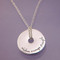 Wisdom Courage Strength Sterling Silver Necklace - Inspirational Jewelry Photo