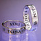 Gaelic: You And Only You Sterling Silver Ring - Inspirational Jewelry Photo