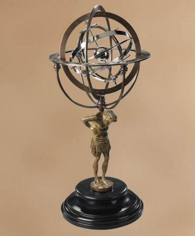 18th C. Atlas Armillary - Photo Museum Store Company