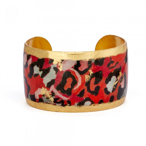 Red Leopard Cuff - Museum Jewelry - Museum Company Photo