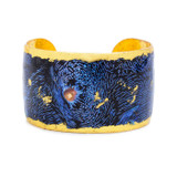 Blue Clam Cuff - Gold - Museum Jewelry - Museum Company Photo